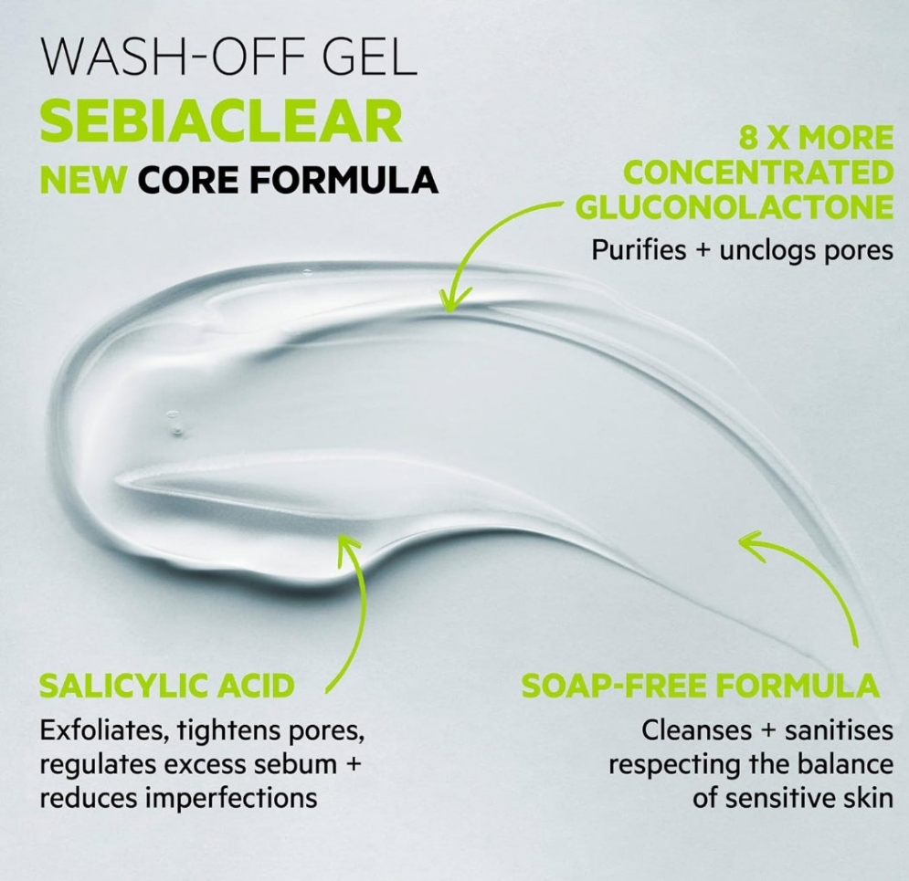 SVR SEBIACLEAR CLEANSING GEL 400ML