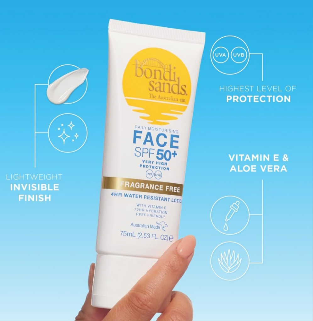 Bondi Sands Sunscreen SPF 50