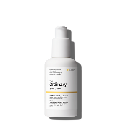 The ordinary sunscreen  UV Filters Spf 45