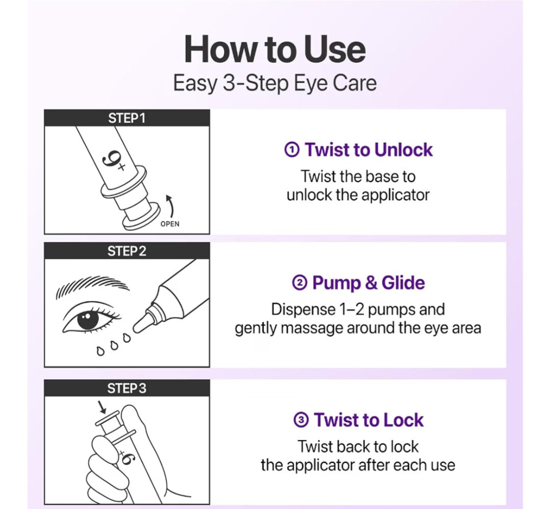 Numbuzin No.9 Volumetox Eye Cream