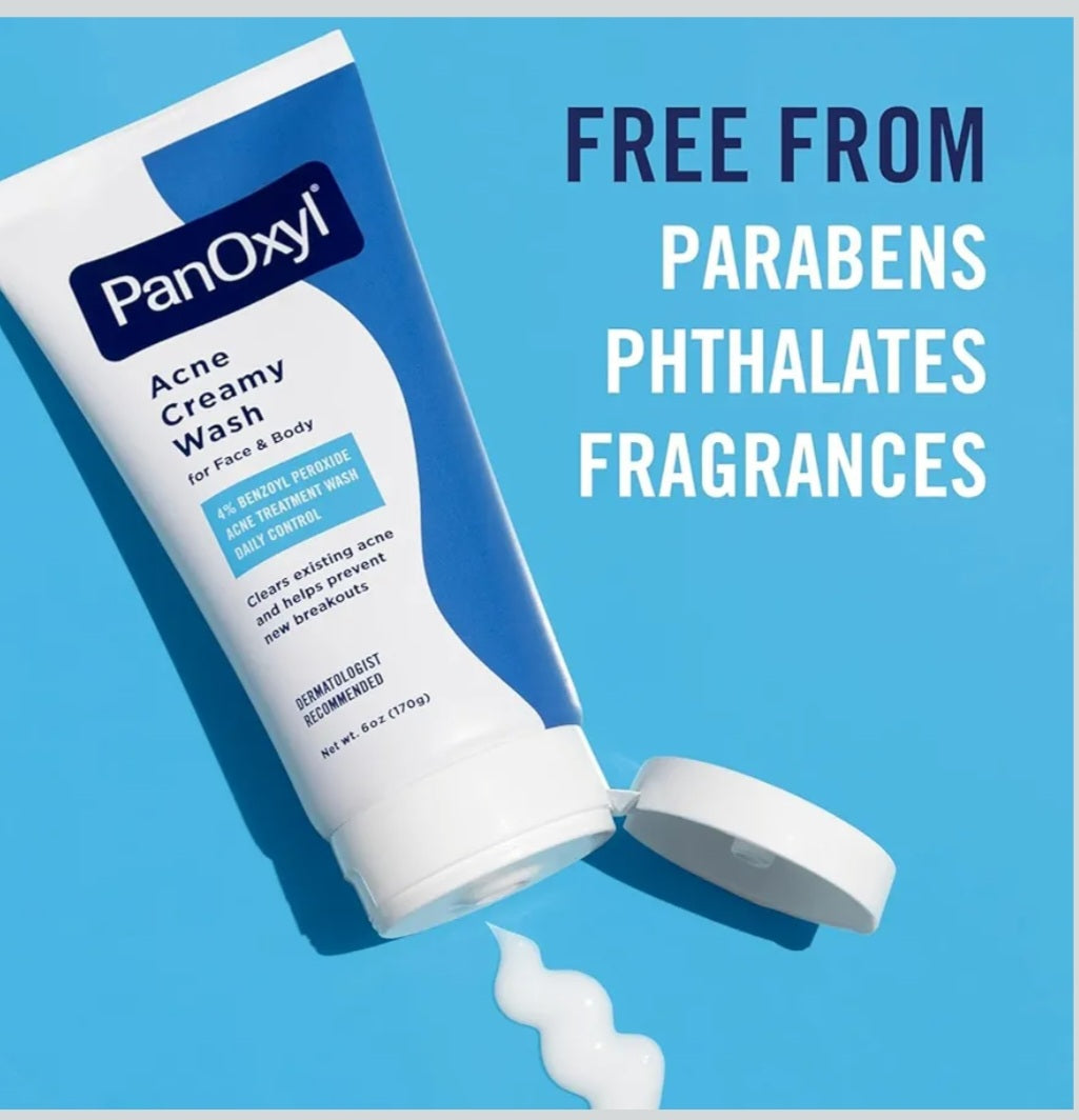 PanOxyl 4% Creamy Acne Wash