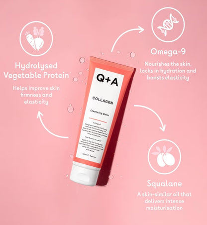 The Q+A Collagen Cleansing Balm
