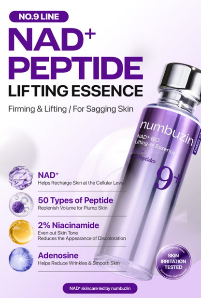 Numbuzin 9+ NAD and BIO Lifting-sil Essence