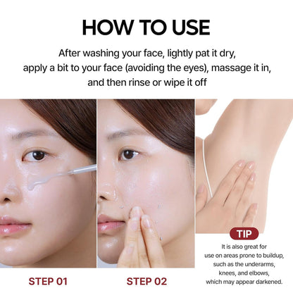 Dr.Melaxin
Peel Shot Exfoliant Black Rice Ampoule
