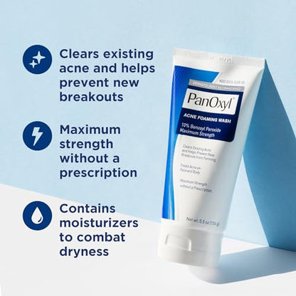 PanOxyl 10%  Acne Washing Foam