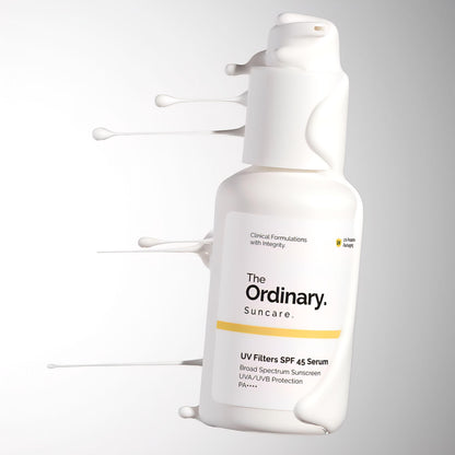The ordinary sunscreen  UV Filters Spf 45